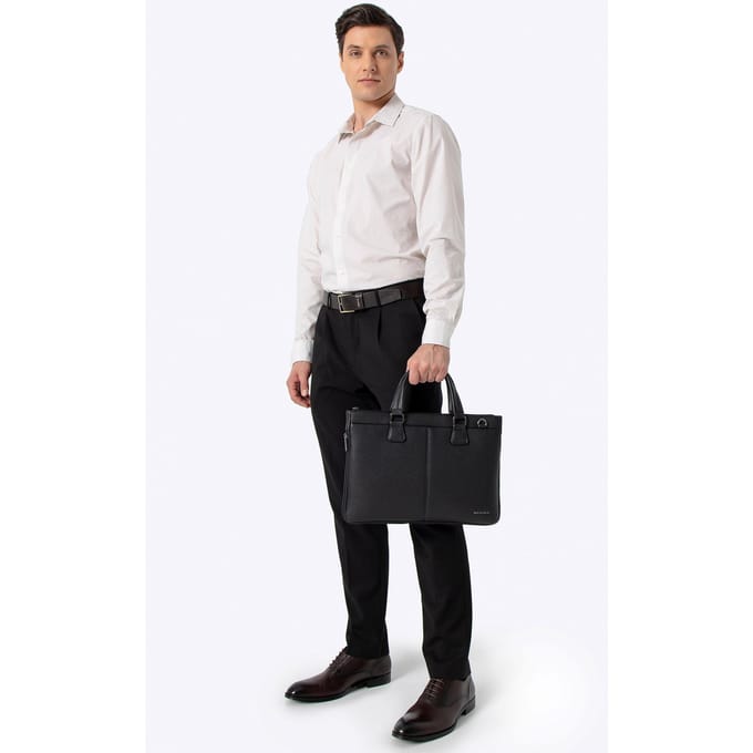 WITTCHEN Laptoptas Zwart 14,5” - Elegant in een ruime tas