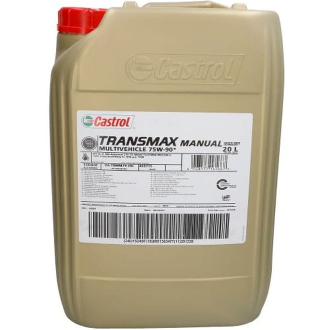 Transmissie olie CASTROL 15D80F Trans Manual MV 75W90 20L