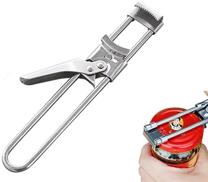 Ouvre-bocal avec ouverture pour bouteille de bière, accessoires de cuisine multifonctionnels innovants pour ouvrir les gadgets gray