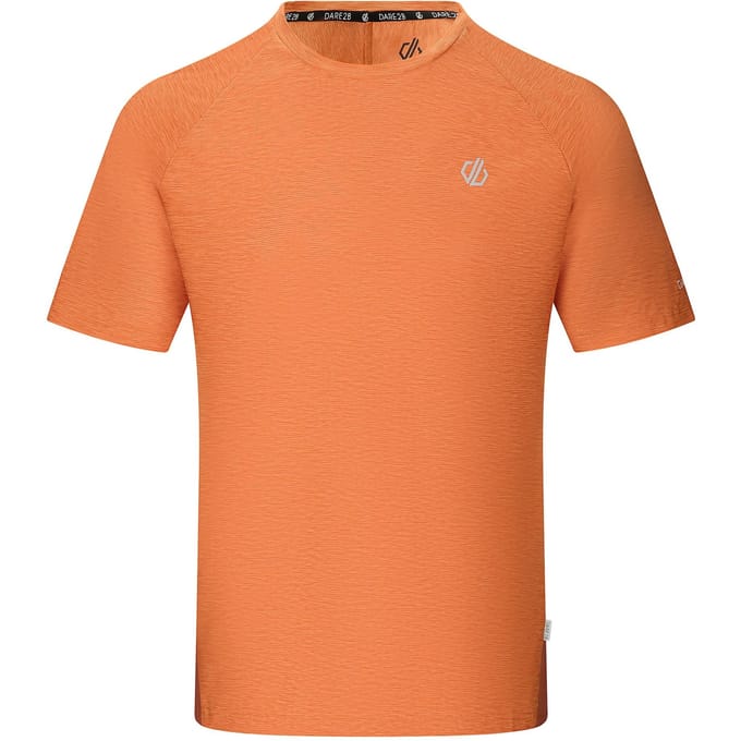 Dare 2B Heren Power Up T-Shirt (Gebrande sinaasappel)