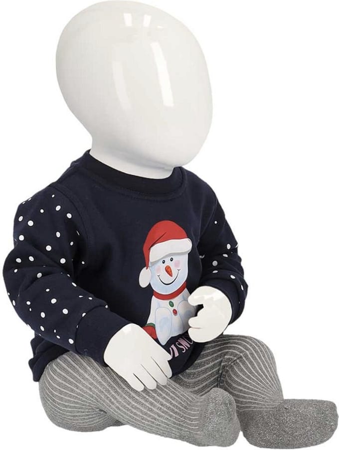 Apollo - Baby - Kerstsweater - Sneeuwpop - Let it snow - Maat 56/62