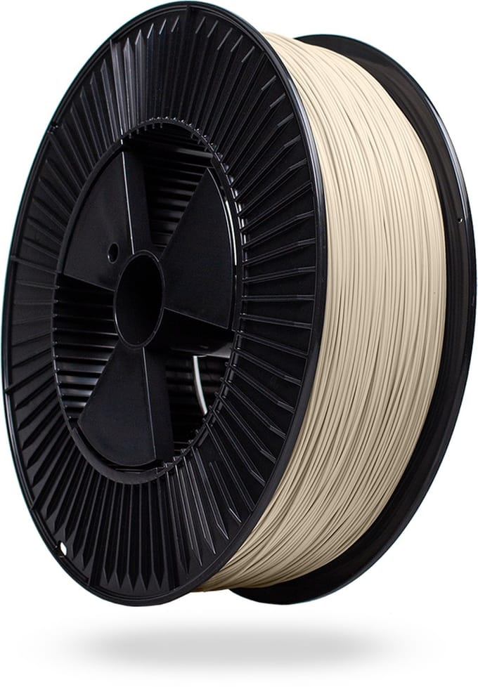 colorFabb Rpla-semi-matte-eggshell 3D-printerfilament - 1,75 mm - 4000 g - Sustainable - Professional Finish - Versatile