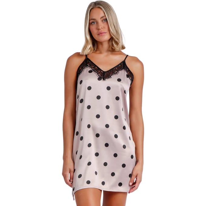 Nuisette met bandjes voor dames Admas Classic Elegant Dots