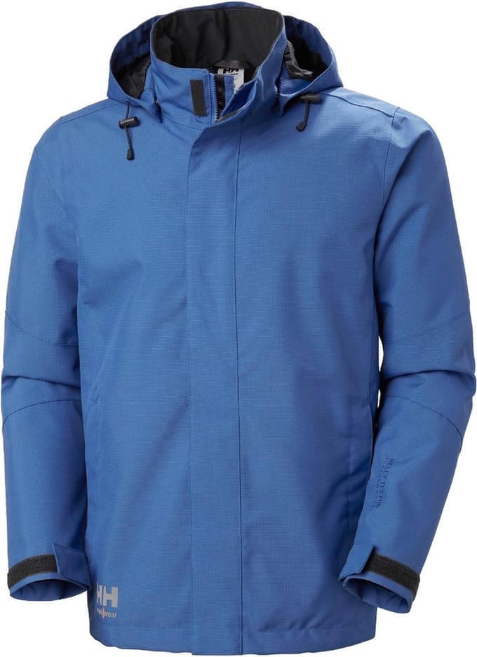 Helly Hansen Arbeitsjacke Oxford Shell Jacket Stone Blue-L