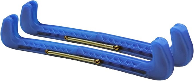 Schaatsbeschermers - Blade Covers - Schaatsen Beschermen - Verstelbare Lengte - 31 cm - Blauw