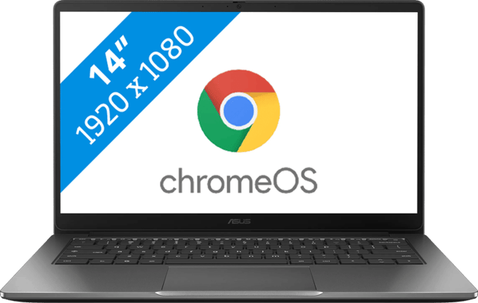 ASUS Chromebook CX1405CTA-S60984 - Chromebook - 14 inch - Core 3 - 8GB/128GB