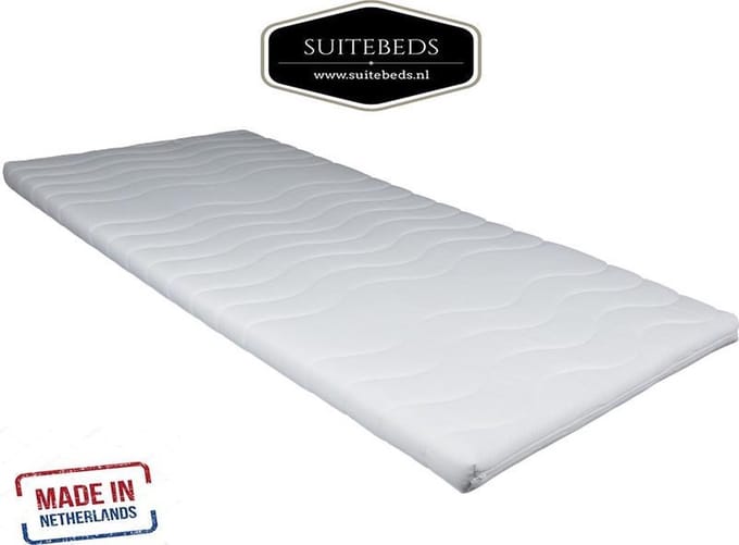 Topdekmatras - Topper NASA-VISCO-Traagschuim- 7CM - 130x220cm