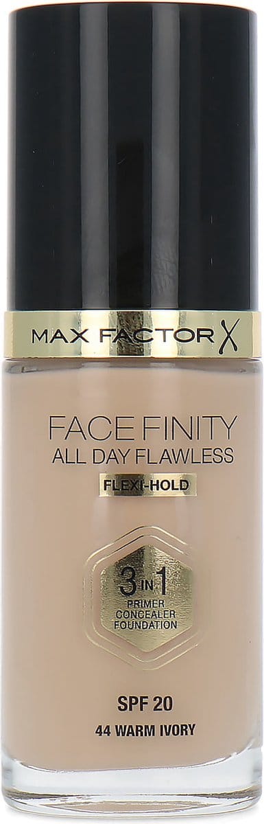 Max Factor Facefinity All Day Flawless Foundation - 44 Warm Ivory