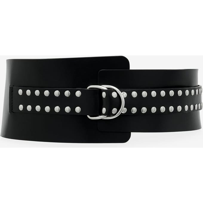 IRO Paris Reyna Studs Obi Belt Black/ Studs Taglia: 75 | Cinture Outlet | Donna | Nero