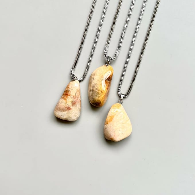 Gemstone ketting Agaat Mexicaanse