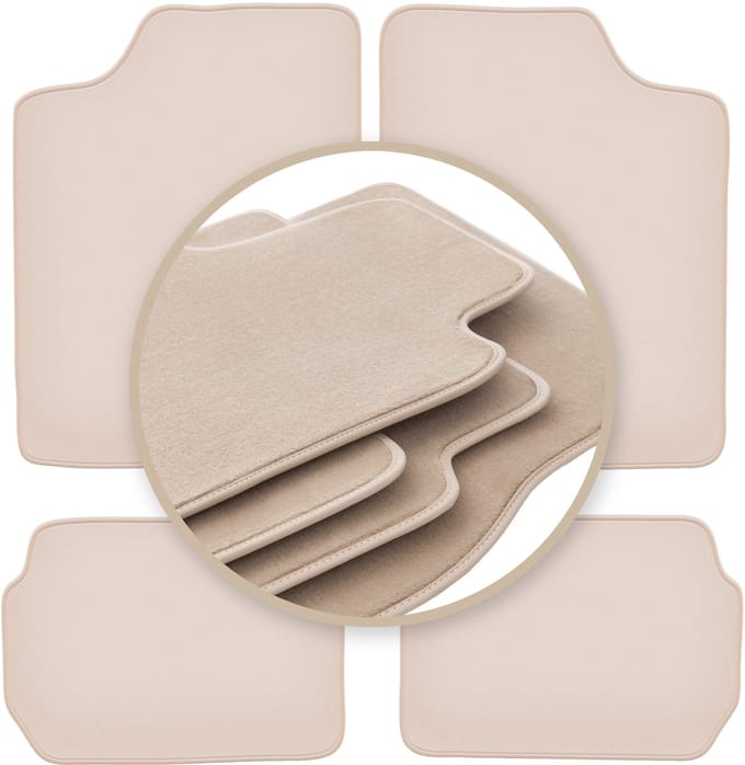PREMIUM beige matten voor: Suzuki Swift II hatchback, sedan 1988-2004