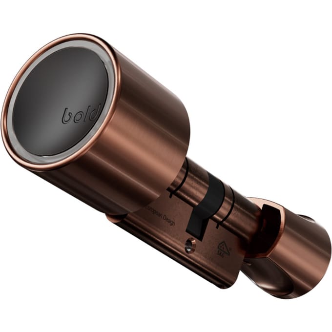 Bold Cilinder - Bold Elite - SX-33 - Slim deurslot - RVS - Koper