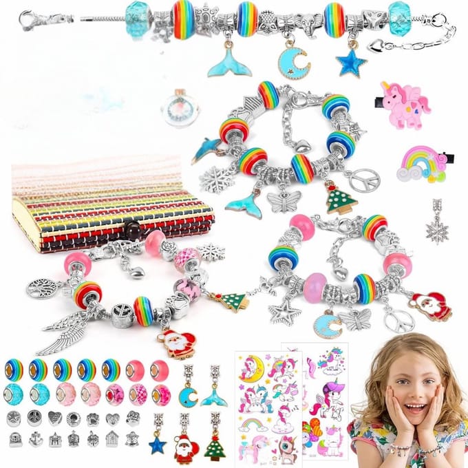 Armbandjes Maken Meisjes - Knutselkoffer - Kinderspeelgoed