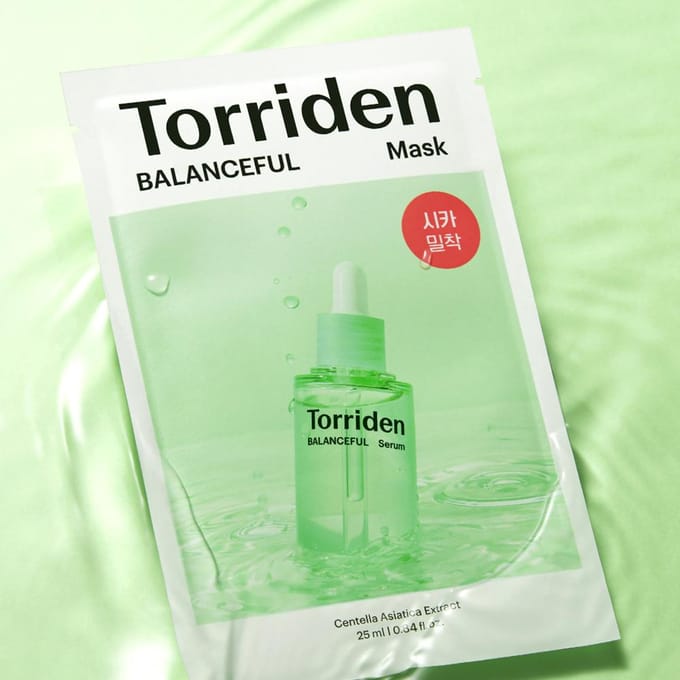 Torriden - Balanceful Cica Mask Set - Sheetmasker