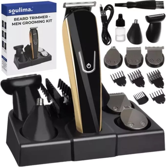 Soulima Multifunctionele Haartrimmer - Complete Set voor Styling