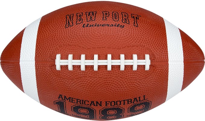 New Port American Football - Medium - Bruin - Rubber/Butyl - Ca. 26 cm