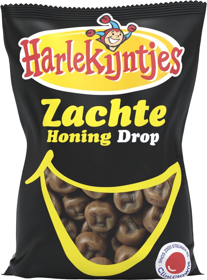 Harlekijntjes - Zachte Honing Drop - 12x 300g
