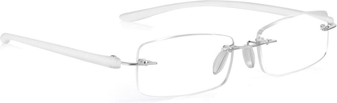 Frameless reading glasses, without prescription, reading sunglasses, lightweight and stylish design. Read Optics