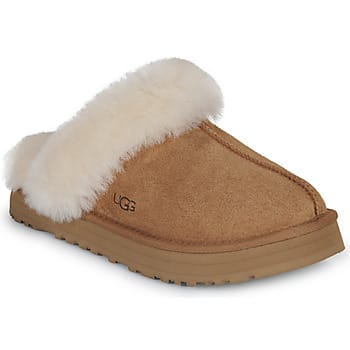UGG® Disquette for Kids in Brown, Size 3, Suede/Polyester/Wool