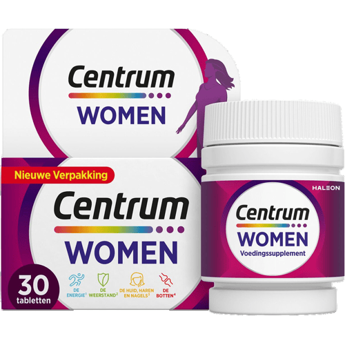 Centrum - Women - Multivitaminen - Tabletten - 30 stuks