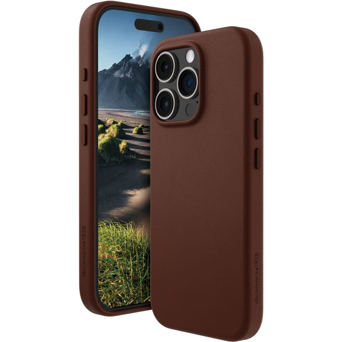 Dbramante1928 - Roskilde Mag geschikt voor iPhone 16 Pro Hoesje - bruin | bruin