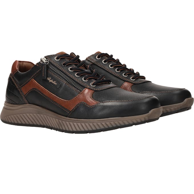 Australian Hatchback Sneakers zwart Leer - Maat 45