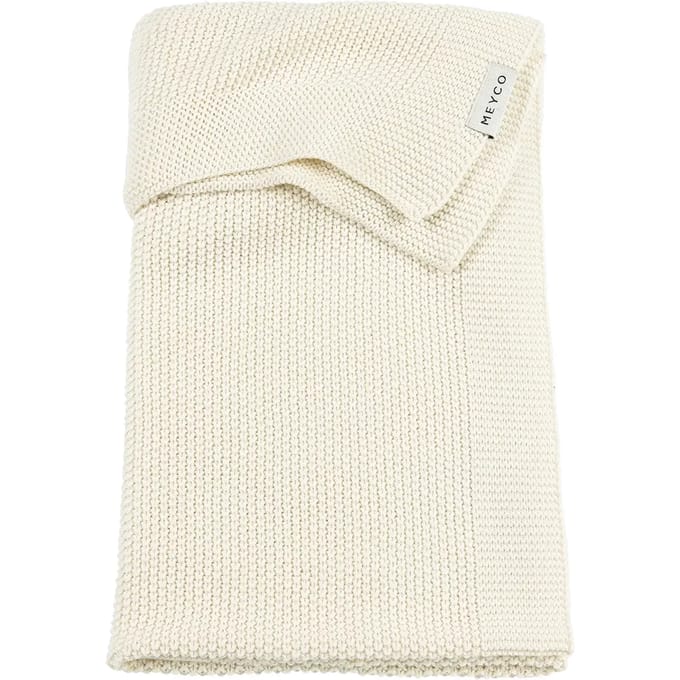 Meyco Baby Mini Relief Wiegdeken - Natural - 75x100cm - 1.0 TOG
