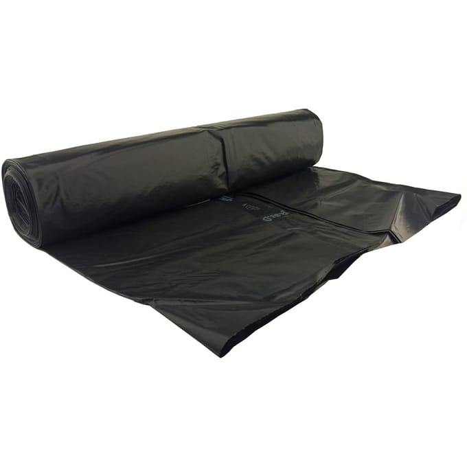 Meva - Afvalzakken - 120L - 80µm - Zwart