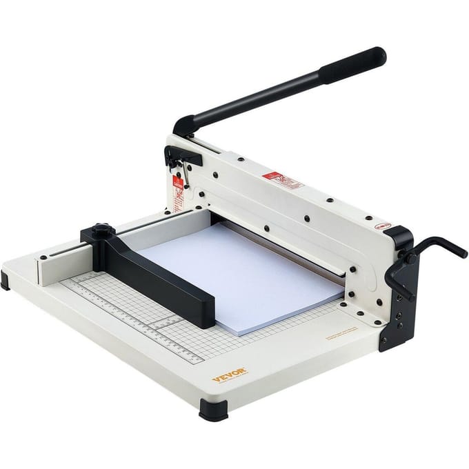 Papiersnijder 12  A4 Guillotine Papier Snijder 400 Vel Capaciteit Metalen Basis