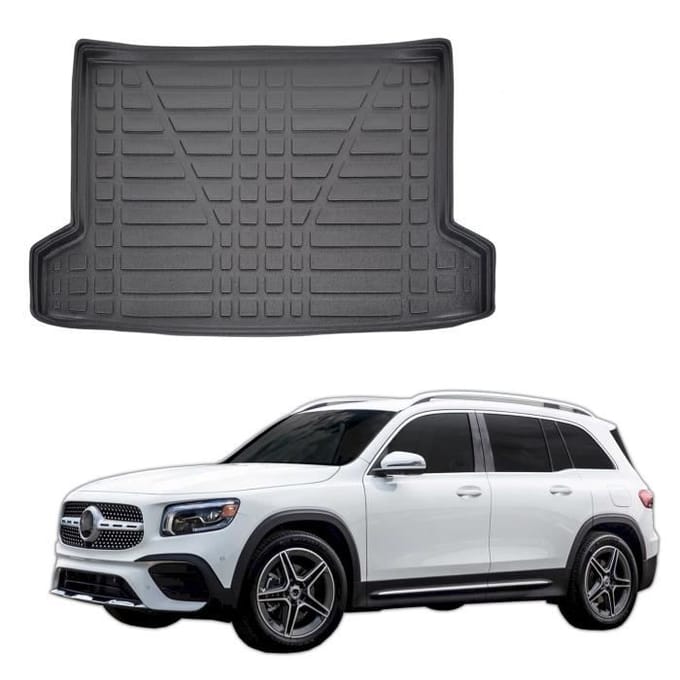 Kofferbakmat - SCOUTT - Mercedes GLB X247 - TPE Rubber - 100% Waterdicht - Antislip zwart
