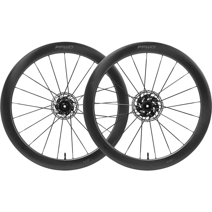 Paar tlr schijfwielen Fast Forward RAW 55 - Ceramicspeed/Shimano