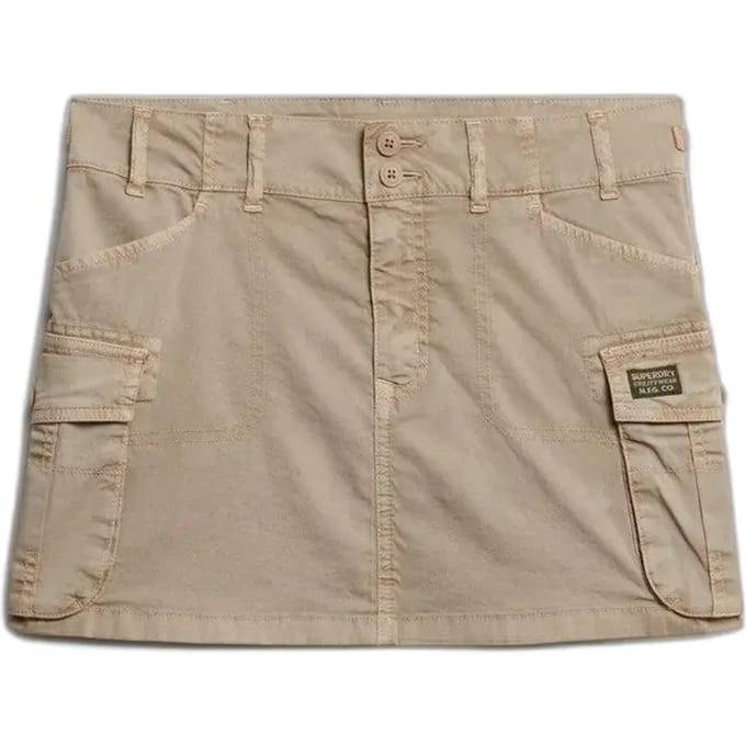 Superdry Cargo Minirok Beige XS Vrouw