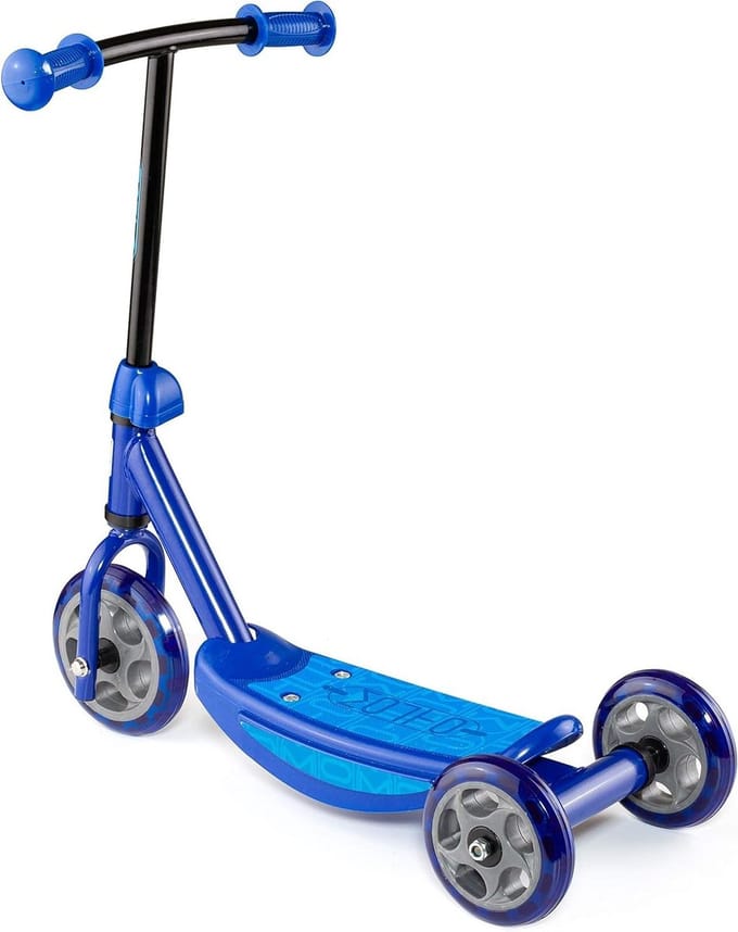 Kinderscooter - Step - Buiten spelen - Stevig frame - 90 cm - Blauw