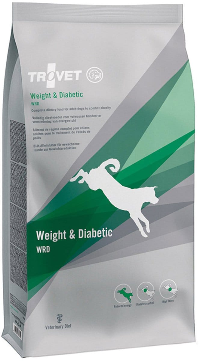 TROVET Weight & Diabetic WRD Hond - 3 kg