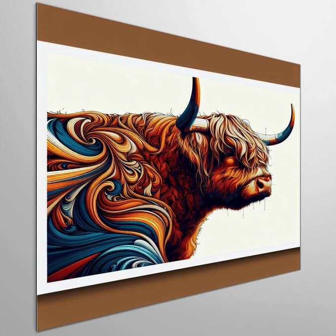 Kunstprint | Wanddecoratie | Dibond | 50 × 50 cm