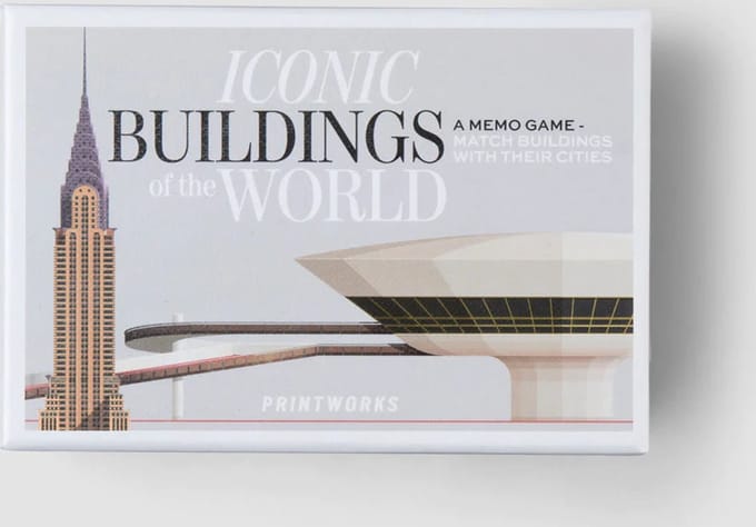 Printworks Memo Spel - Iconische Gebouwen