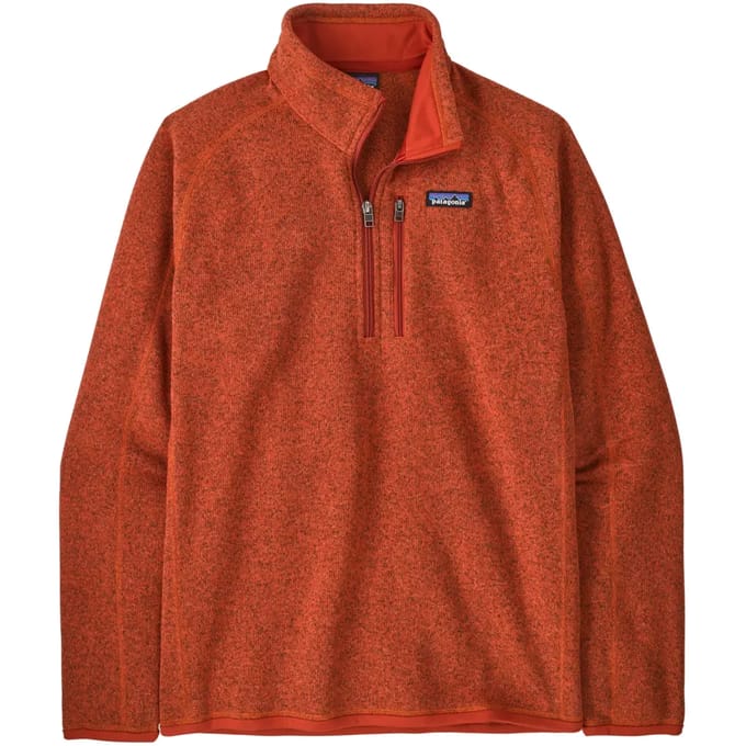 Patagonia Better 1/4 Zip Hoodie oranje