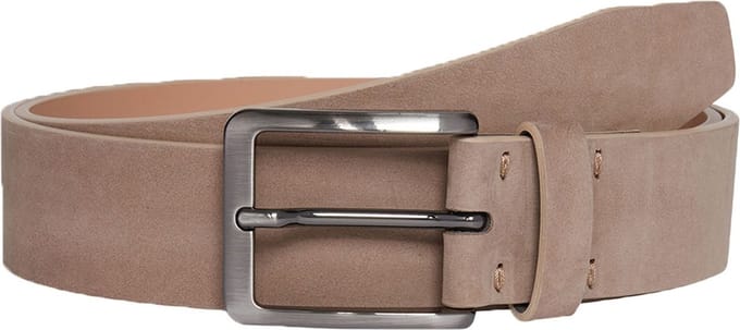 LLOYD Riem Leather Belt W80 Taupe