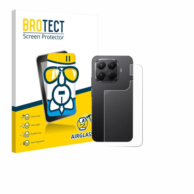 Screenprotector voor Xiaomi 15T Pro (Achterkant) Beschermglas transparant