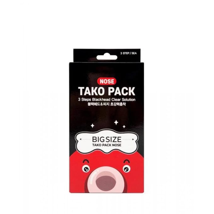 Nachtegaal 3 Stappen Grote Maat Octopac CoPack Taco Pak Neus 5 Stuks Set none black