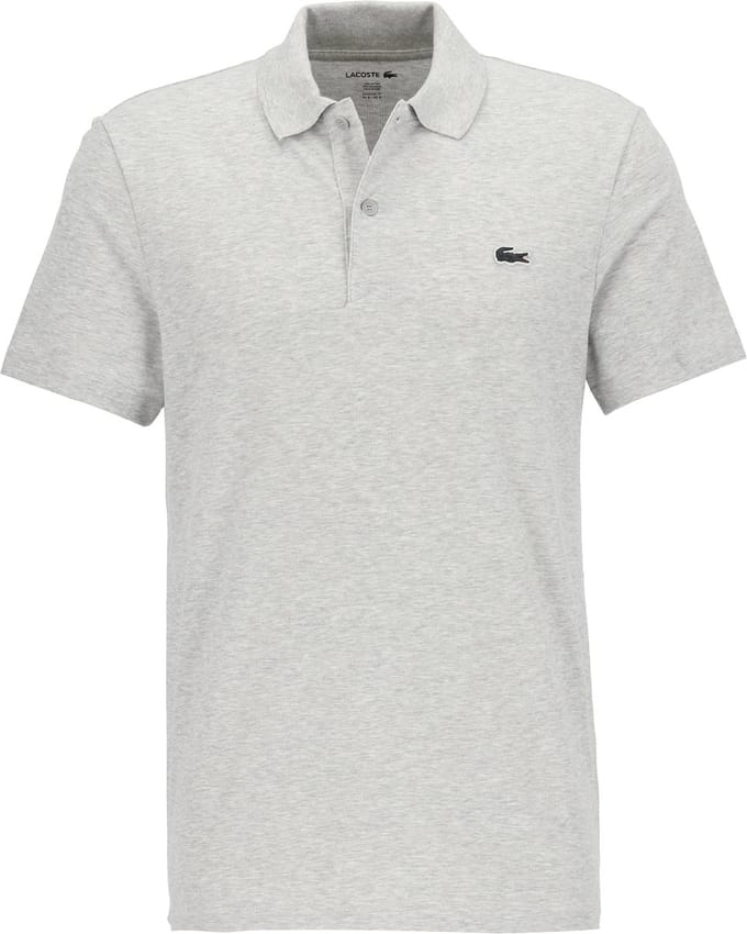 Lacoste Sport Polo Regular Fit stretch - lichtgrijs melange