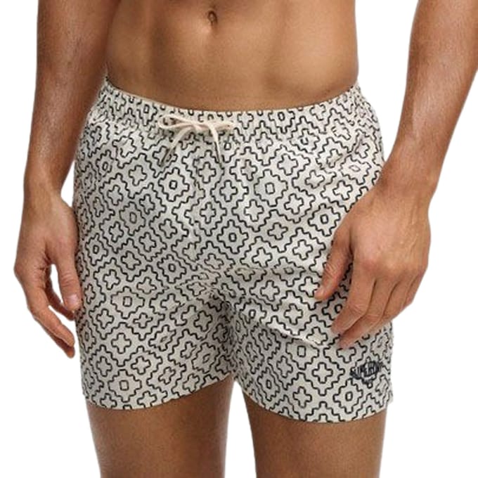 Superdry Premium Printed 15 Zwemshort Heren - Maat XL