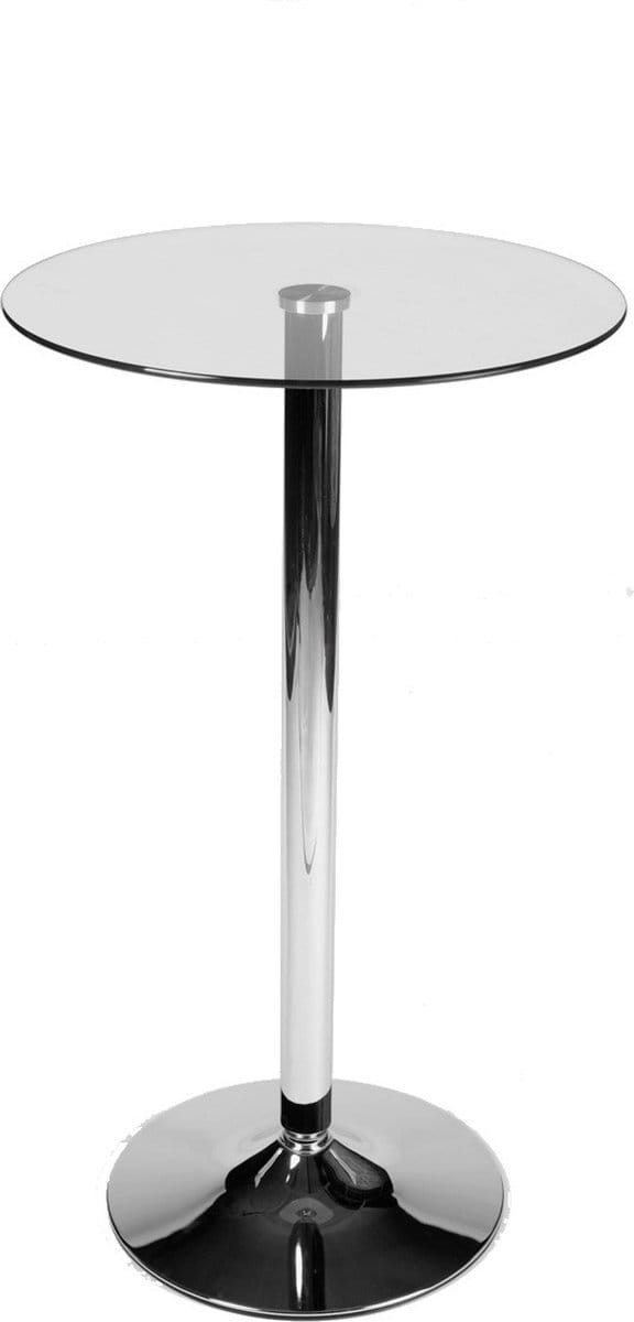CLP Rond glazen tafelblad - Bartafel helder/glas