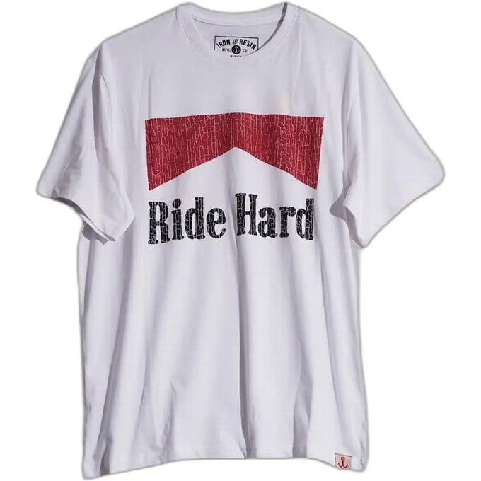 T-shirt Iron & Resin Ride Hard
