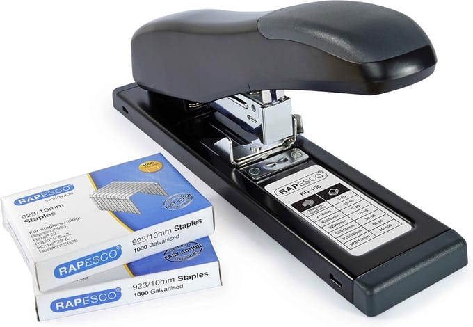 Heavy Duty Nietmachine voor 100 Vel Papier met nietjes set