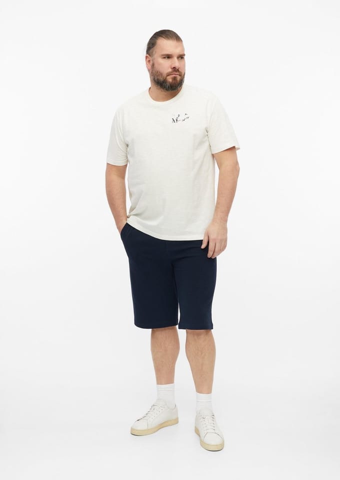 Bermuda relaxed fit medium rise rechte pijp s.Oliver Detroit