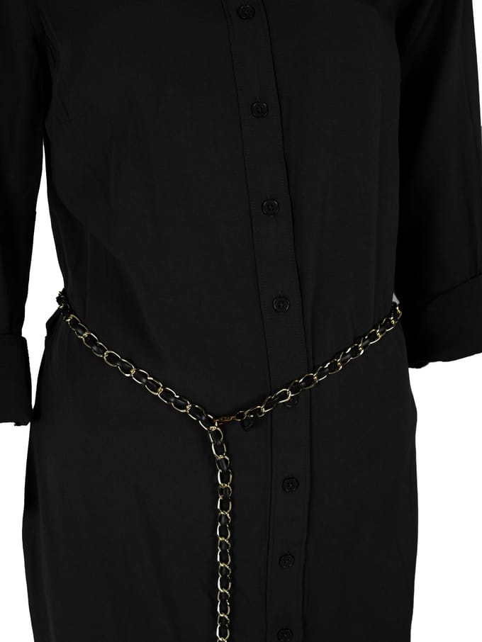 Guess jurk ES Asia Vrouw zwart