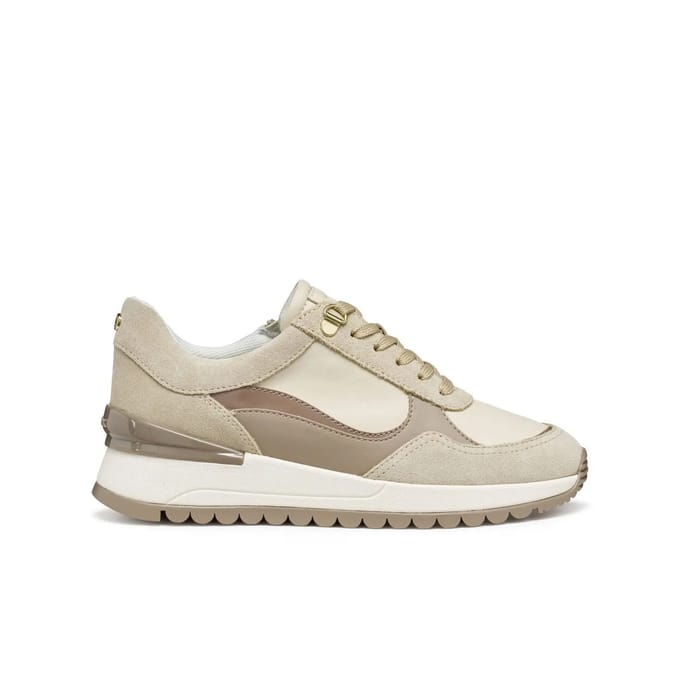 Geox - Schoenen - Creme - Vrouwen - Maat 37 -