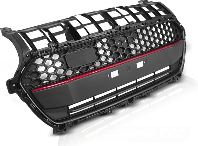 Grill SUZUKI SWIFT VI vanaf 2017 ZWART RODE LIJN SPORT STIJL