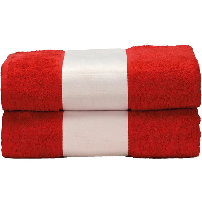 ARTG Subli-Me Badhanddoek (Vuurrood)
